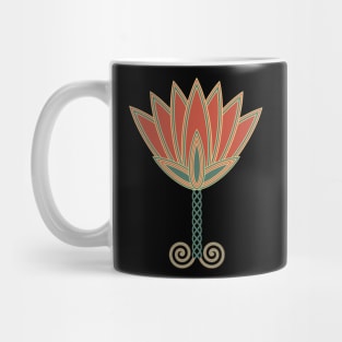 Egyptian Lotus Symbol Mug